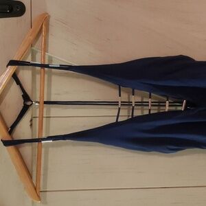 Navy blue one piece swimsuit